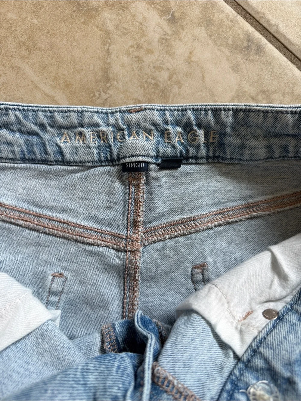 American Eagle Strigid Curvy Mom Women's Shorts